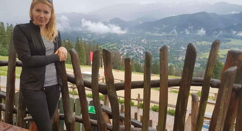Aneta Przybyłek w ukochanych Tatrach (Fot. Archiwum)