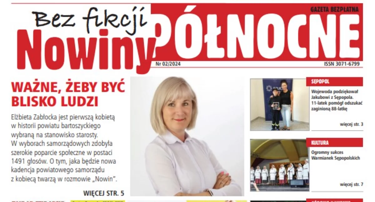 Nowiny, Największa gazeta regionalna  „Nowiny Północne Fikcji” - zdjęcie, fotografia