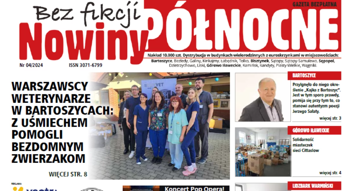 Nowiny, numer Nowin Północnych Fikcji dostępny - zdjęcie, fotografia
