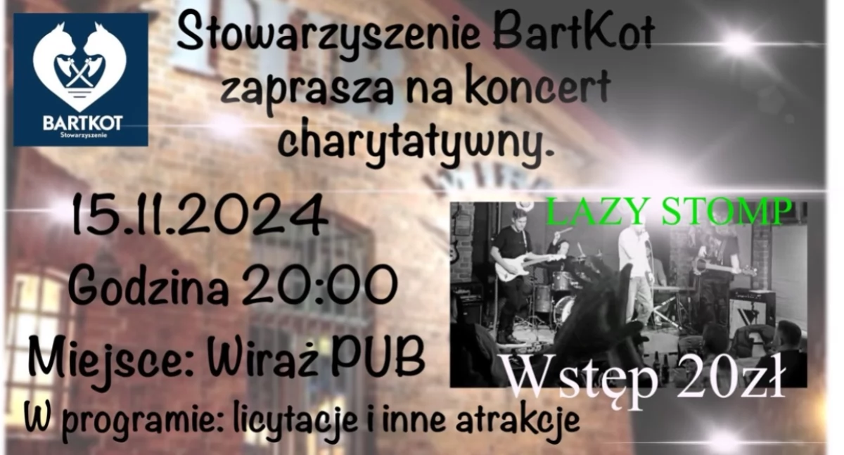 Pomagamy, Świętujmy Razem Urodziny Stowarzyszenia BartKot! - zdjęcie, fotografia
