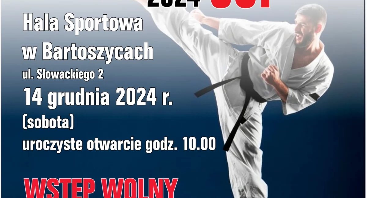 Sporty walki, Karate Bartoszycach Młodzieżowy Turniej Bartoszyce wkrótce - zdjęcie, fotografia