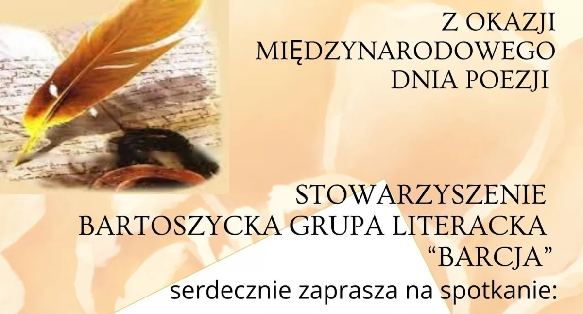 Międzynarodowy Dzień Poezji w Piwnicy Literackiej 