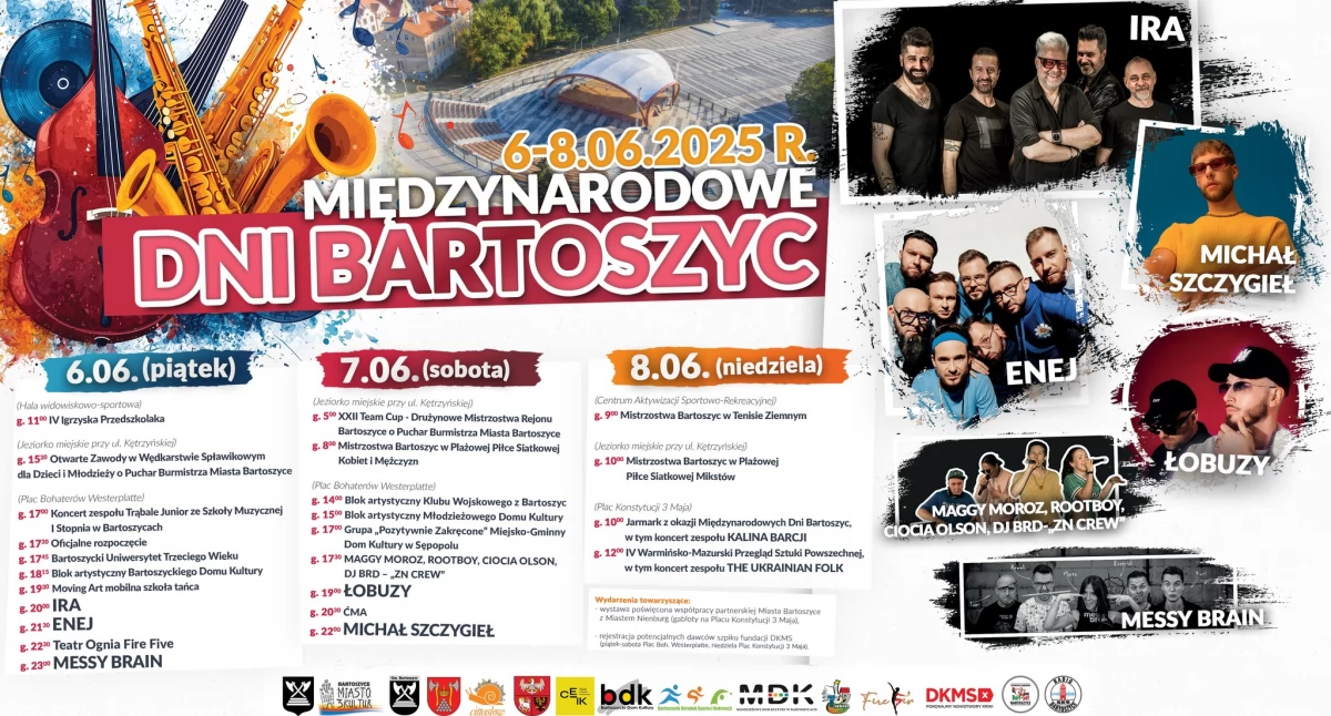 W plenerze, Międzynarodowe Bartoszyc rozkład wydarzeń czerwca - zdjęcie, fotografia