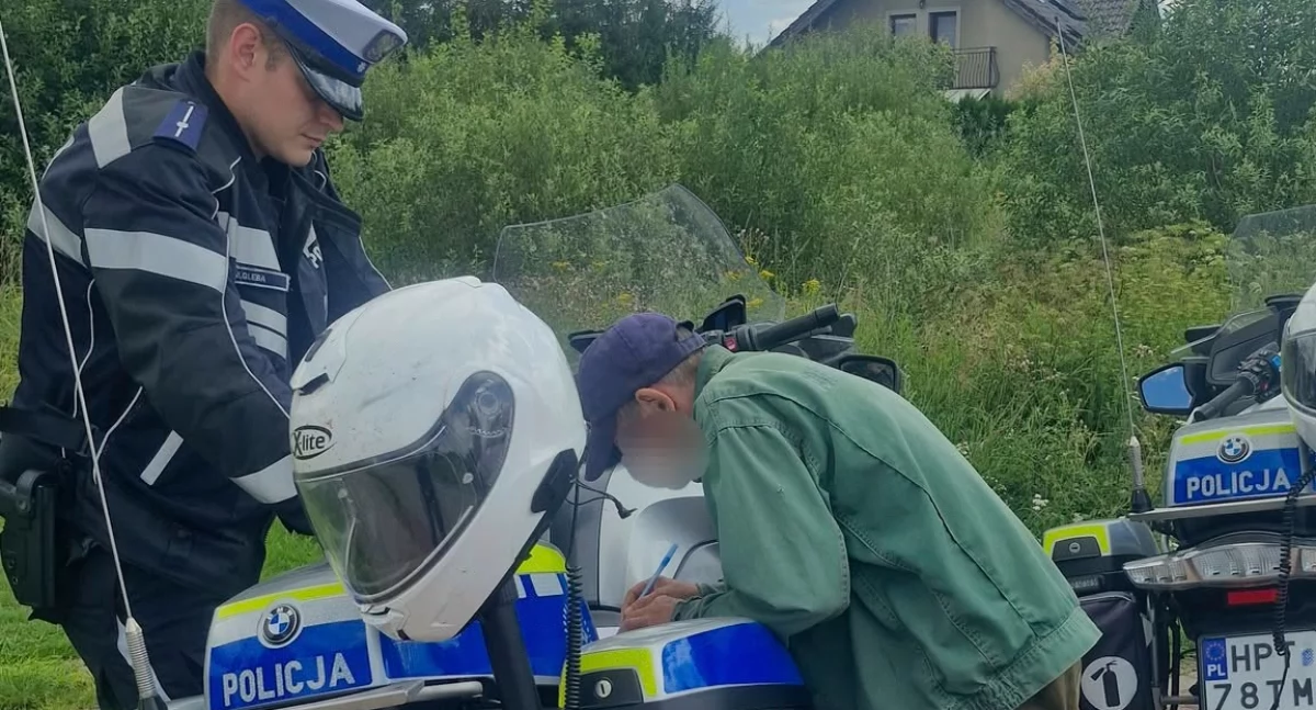 Policja, Rekordzista Sępopola Pijany rowerzysta zatrzymany raz… dziesiąty! - zdjęcie, fotografia