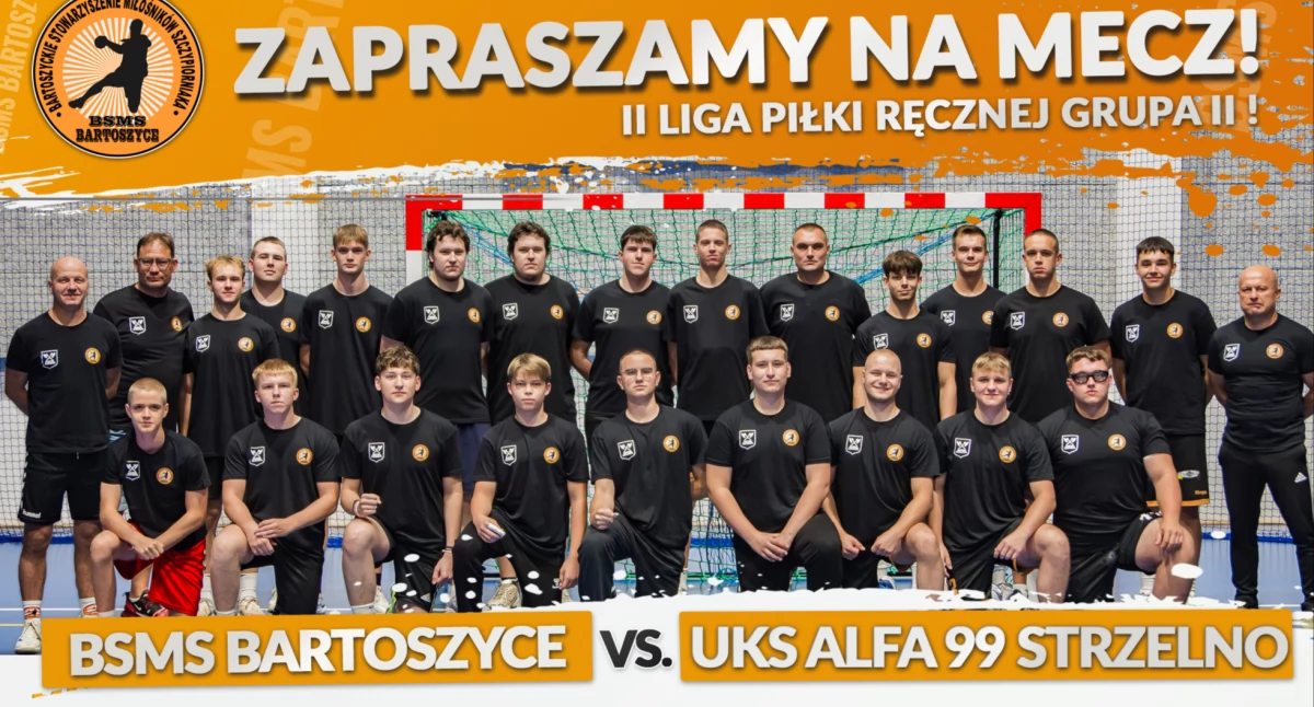 Piłka ręczna, ligowe emocje Bartoszycach! rozpoczyna sezon piłki ręcznej - zdjęcie, fotografia