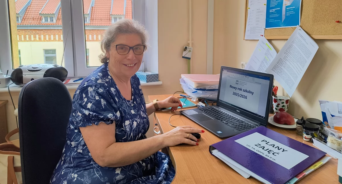 Ewa Kapusto, dyrektor szkół w Warmińsko-Mazurskim Zakładzie Doskonalenia Zawodowego – Centrum Edukacji w Bartoszycach  (Fot. Jarosław Góral)
