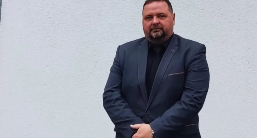 Wojciech Sienkiewicz, prezes Spółdzielni Mieszkaniowej „Budowlani” w Bartoszycach (Fot. Tomasz Miroński)