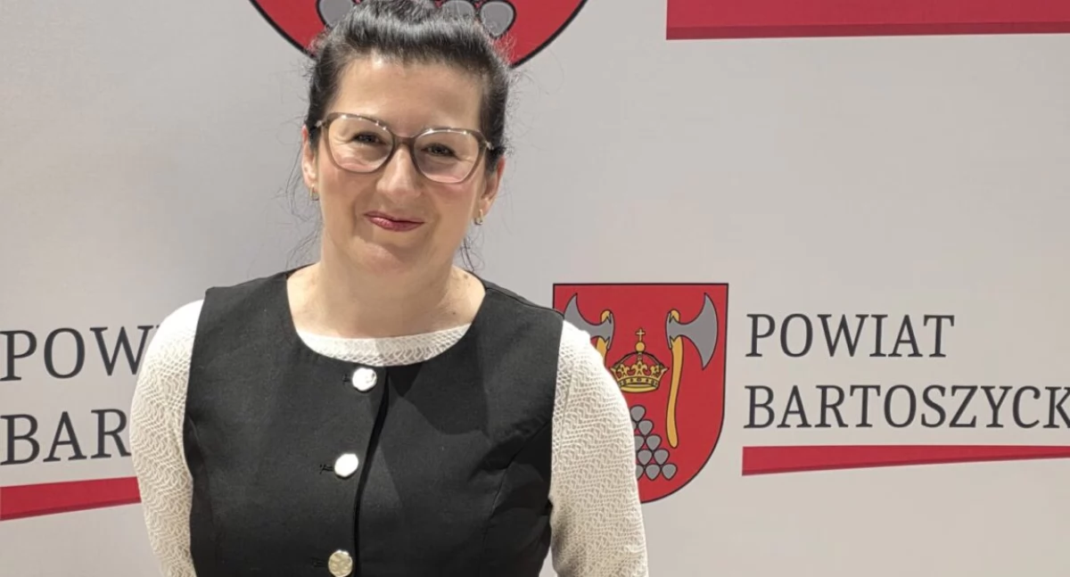 Podczas sesji Rady Powiatu radni przeprowadzili tajne głosowanie, w którym zdecydowali o powierzeniu tej funkcji Małgorzacie Derbin-Paszkowskiej (Fot. Starostwo Powiatowe w Bartoszycach) 