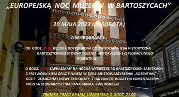 Europejska Noc Muzeów w Bartoszycach