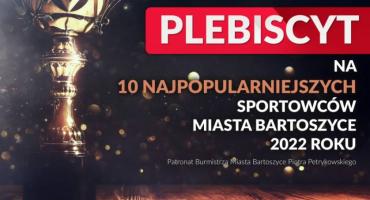 Lekkoatleta Mikołaj Kuma zdecydowanie prowadzi w naszym  plebiscycie na Najpopularniejszego Sportowca Bartoszyc 2022 Internautów